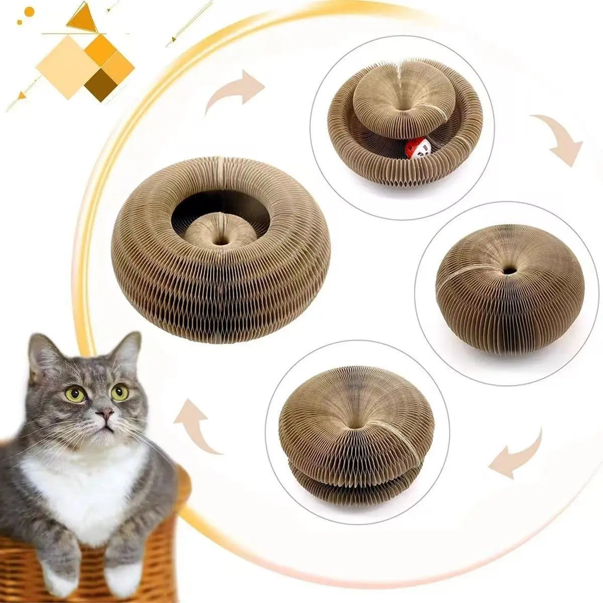 Magic Cat Toy Interactive Cats Ball Toys Kitten Game Training