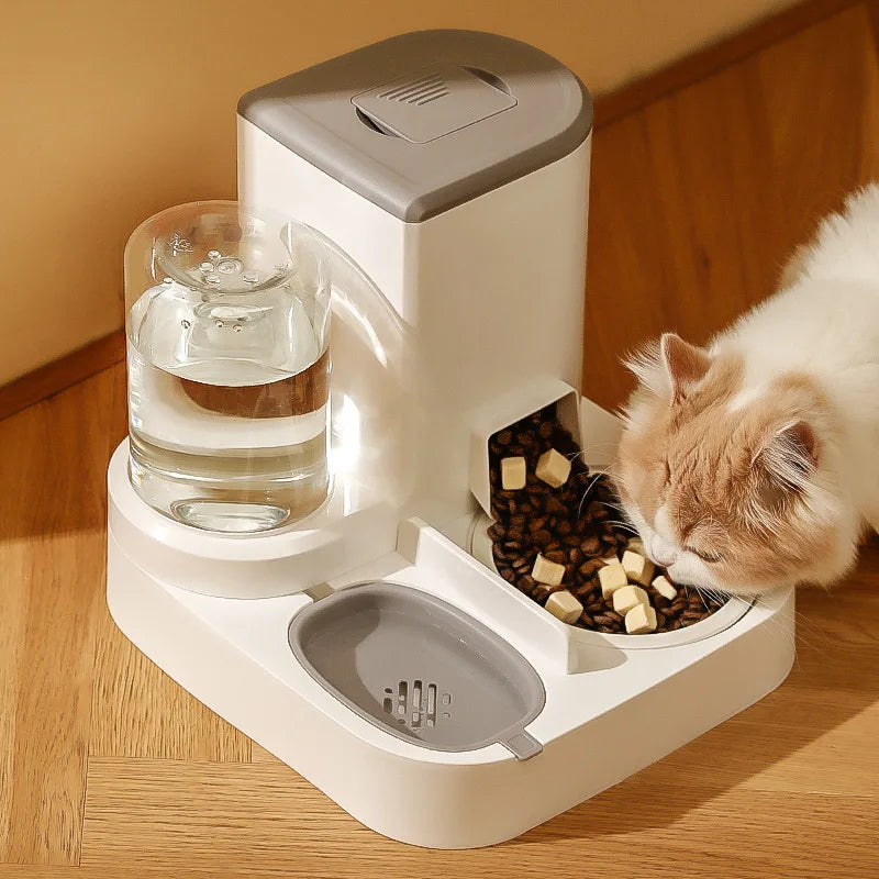 Cat Dog Automatic Feeder Large Capacity Food Dispenser Separation