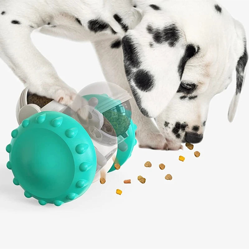 Dog Puzzle Toys Pet Food Interactive Tumbler Slow Feeder Funny