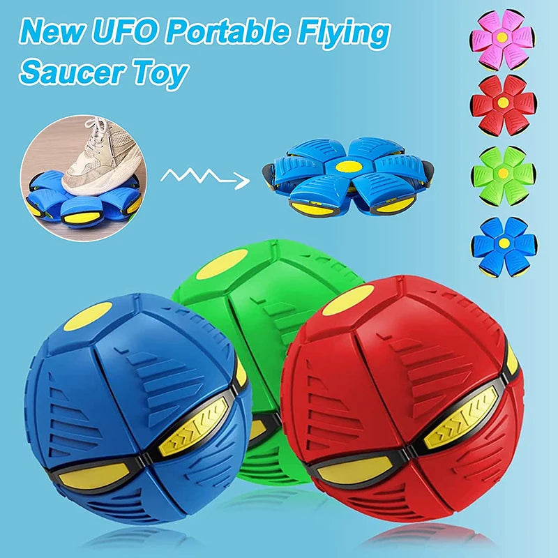 Dog Toys Magic Funny Pet Toy Flying Saucer Outdoor Dog Training