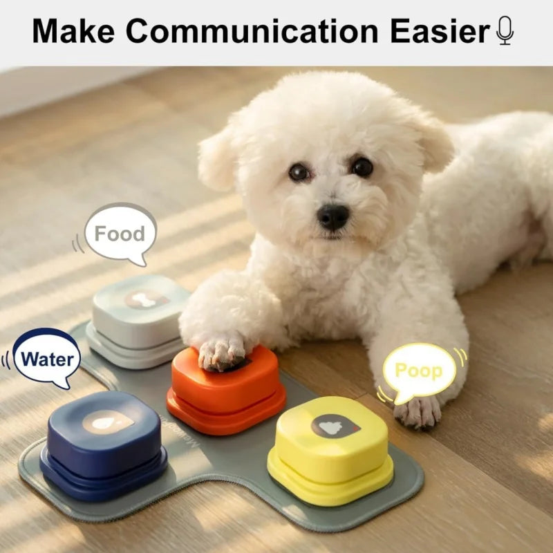 MEWOOFUN Dog Button Record Talking Pet Communication Vocal